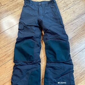 Columbia Boy's Black (Bugaboo) Ski Pants